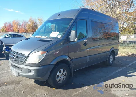 2013 Mercedes-Benz Sprinter 2500 Normal Roof из США, поврежденный, VIN WDZPE7CCXD5788809